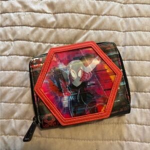Spider-Man loungefly wallet spider-verse